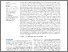 [thumbnail of Excretion of antibiotic resistance genes by dairy calves fed milk replacers with varying doses of antibiotics.pdf]
